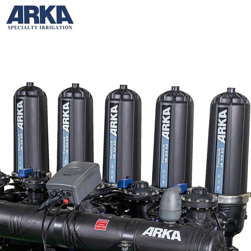 Arka 3 Inch of Automatic Backwash Disc Filter / Water Filter with Backwash Valve Used for Automatic Filtration