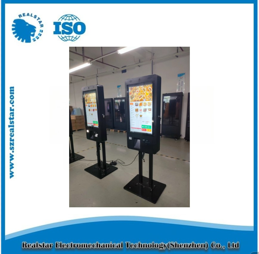 Android Interactive Self-Service Hotel Check in Check out Kiosk Wall Mounted Payment Kiosk