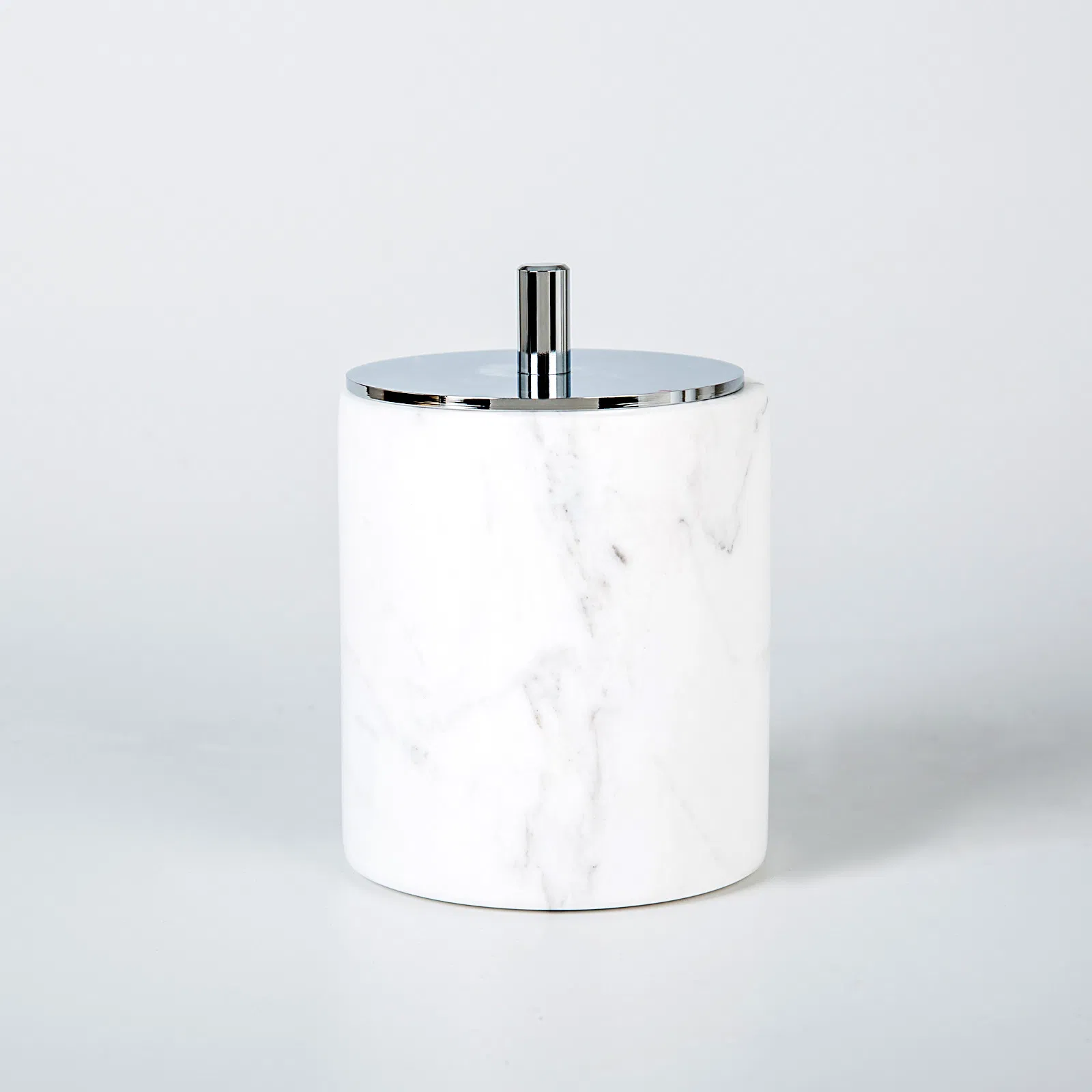 Modern Natural White Marble Shower Sets