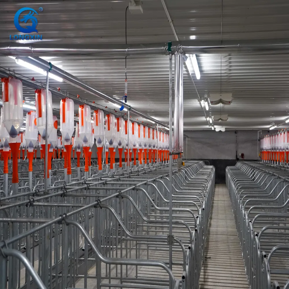 Prefabricated Steel Structure Pig House Farm Pig Farrowing Crate Piggery Shed Pig Farm