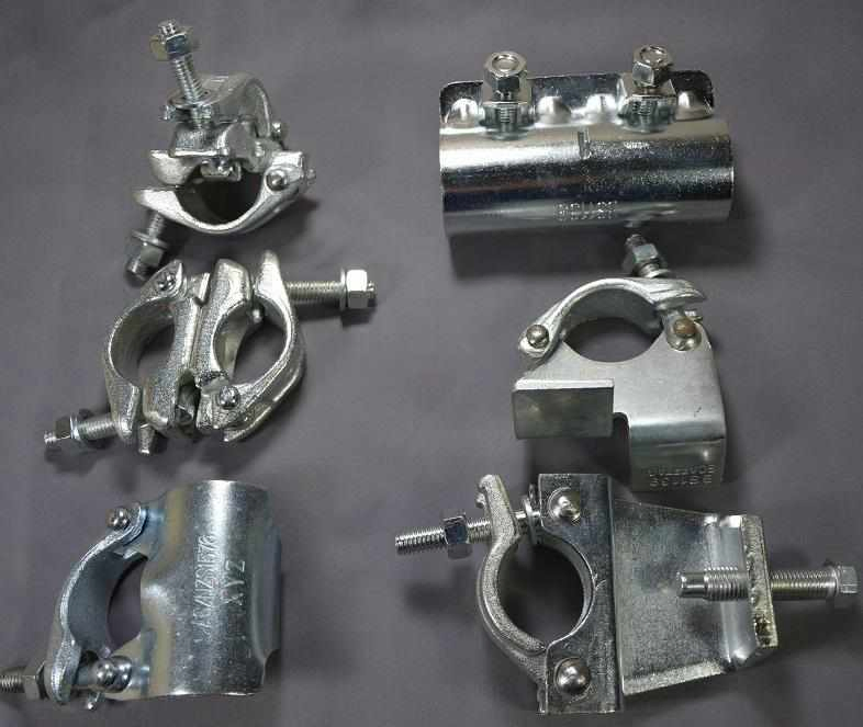 Pressed Scaffolding Double Clamp Coupler Fastener Scaffolding System Scaffolding Swivel Coupler Forged Pipe Clamp for Welding