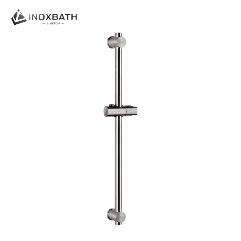 Anti-Corrosion Shower Rail Adjustable Height Mechanism Commercial Bathroom Mounting Kit
