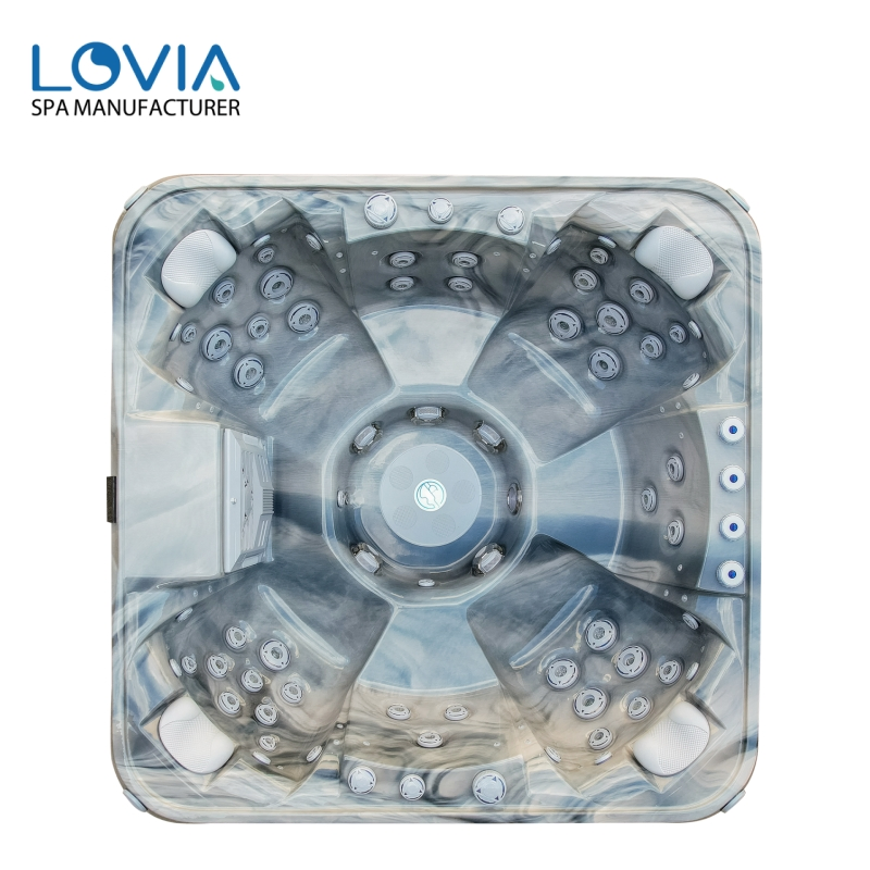 Уличная ванна-джакузи на 7 человек