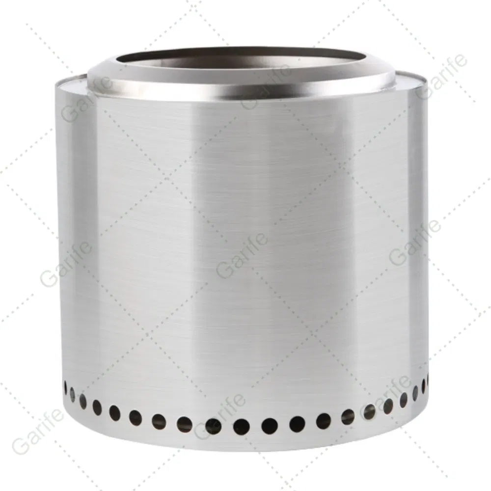 Outdoor Stainless Steel Portable Desktop Fire Pit Smokeless BBQ Grill for Enjoy Life