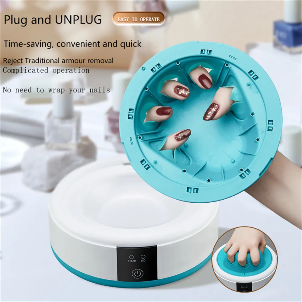 Nail Shop Special Steam Nail Remover Hand Nail Polish Remover Glue Painless and Not Hurt Hand Phototherapy Electric Nail Removal Tool