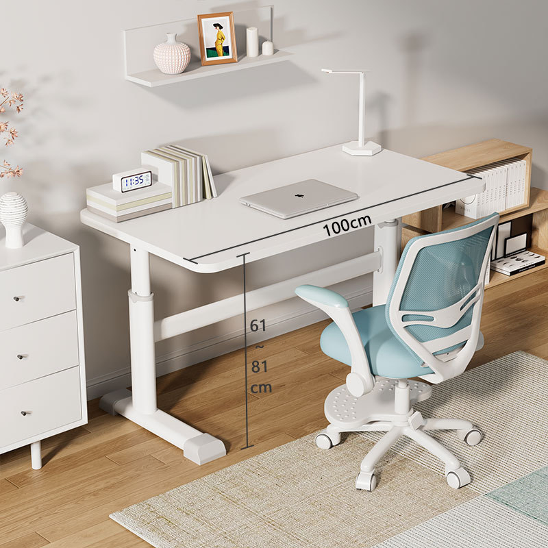 Lifting Children's Study Desk Writing Table Liftable Home Desktop Minimalist PC Table