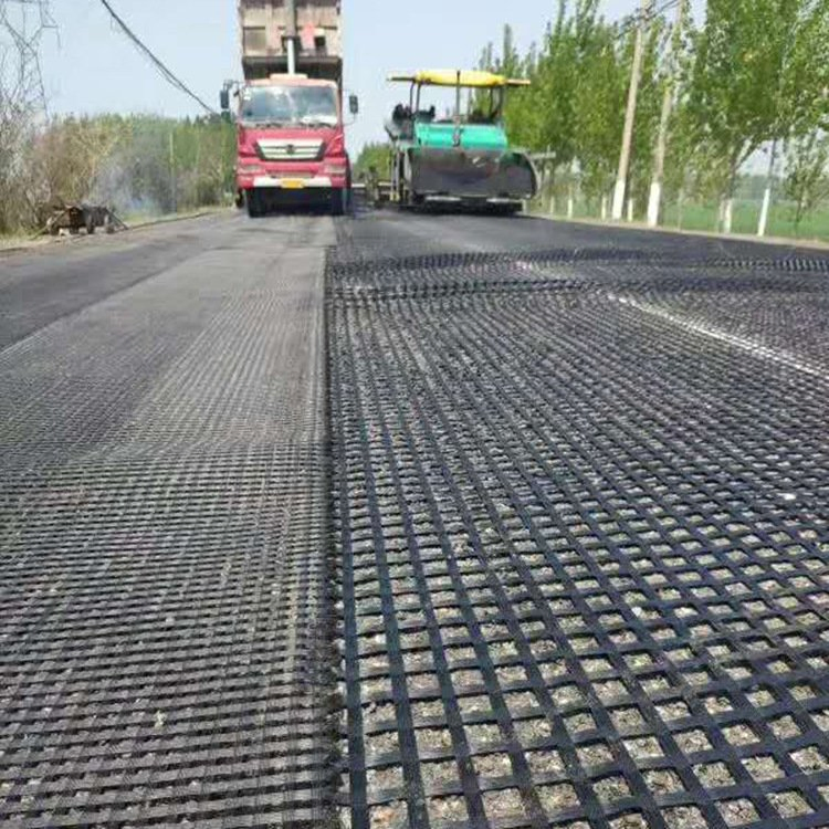Brand-New Products Custom Sizes Ageing Resistance Fiberglass Geogrid Sheet for Building Renovation
