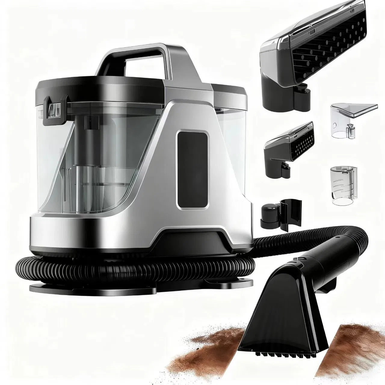 2026 Hot Sale Portable Electric Carpet Cleaning Machine Wet Dry Vacuum Carpet Car Fabric Spot Cleaner Sofa Car Stain Cleaner