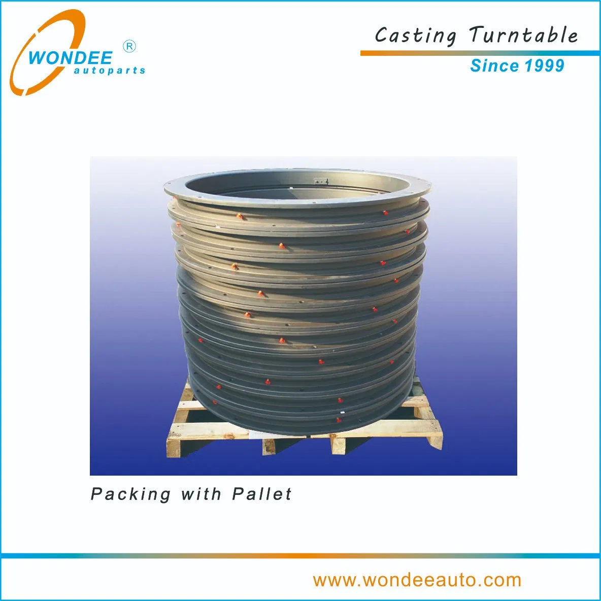 JOST BPW Type Ball Bearing Turntable, 1100mm 1200mm, for Full Trailer