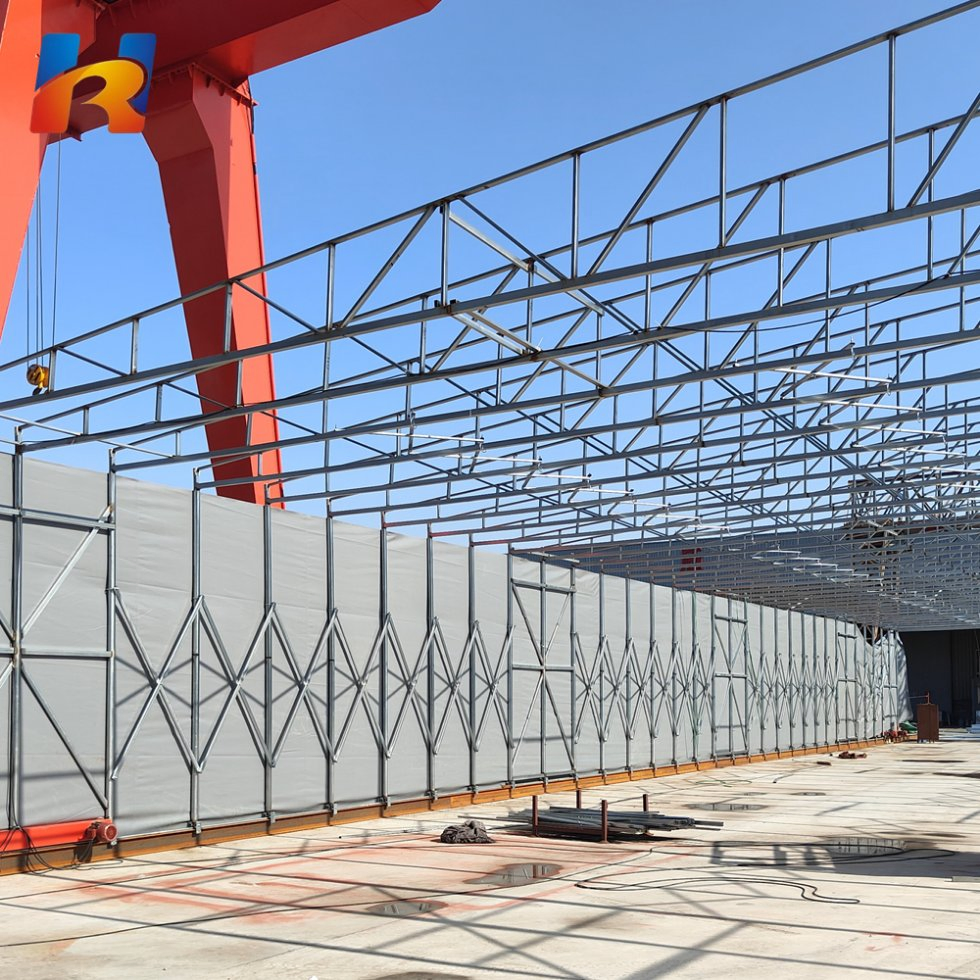 Prefabricated Portable Steel Carport with Easy Assembly and Corrosion-Resistant Galvanized Frame