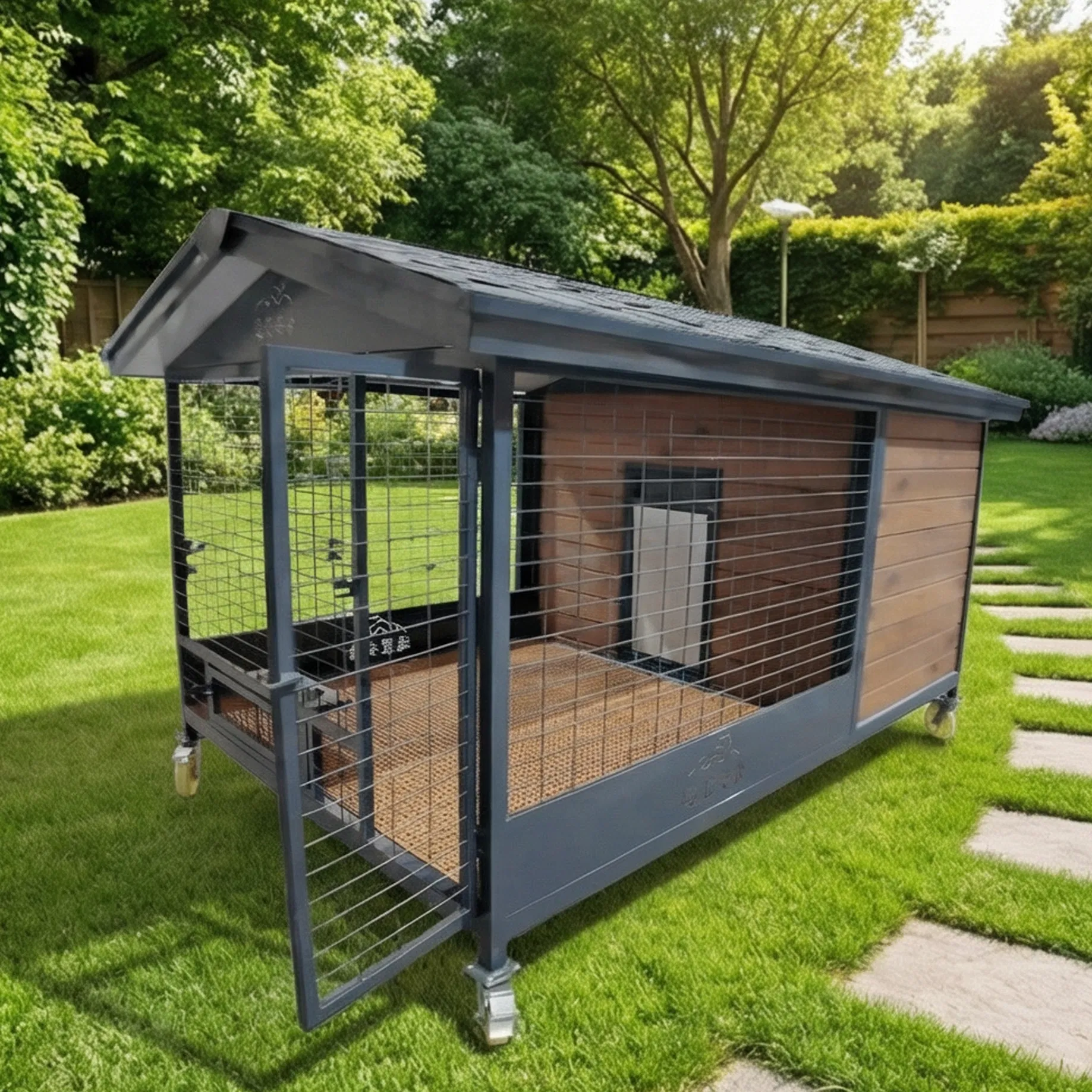 Zd High Quality Chinese Factory Wooden Pet House Use for Cat and Dog Cat Little Box Pet Supply