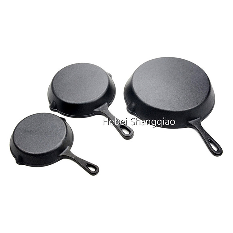 8 Inch Cast Iron Skillet Pre-Seasoned Fry Pan Cast Iron Pan