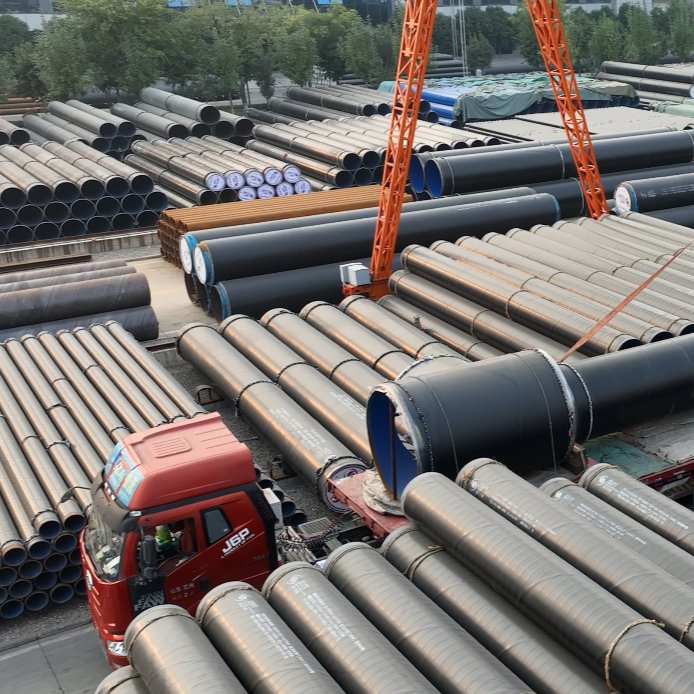 Трехслойная стальная труба 3LPE/3LPP/FBE/PE для водоснабжения