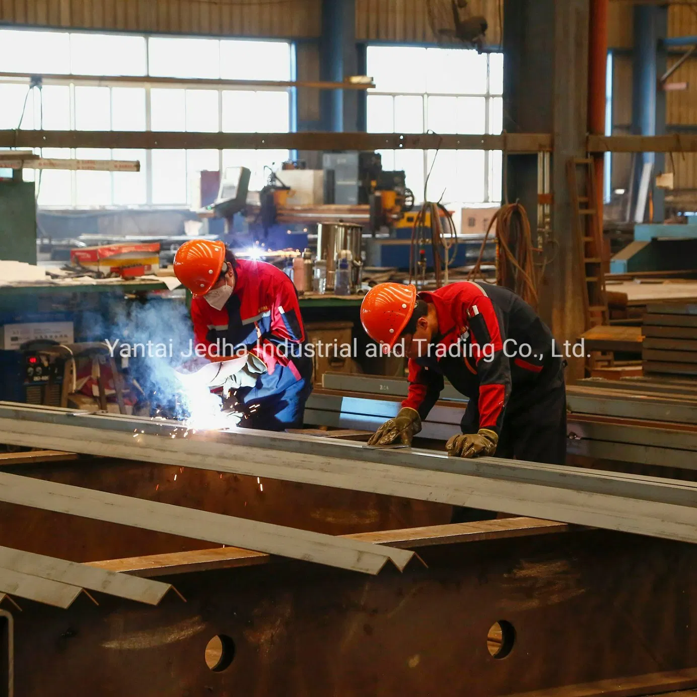 Heavy Steel Frame Steel Structure Warehouse Column and Beam