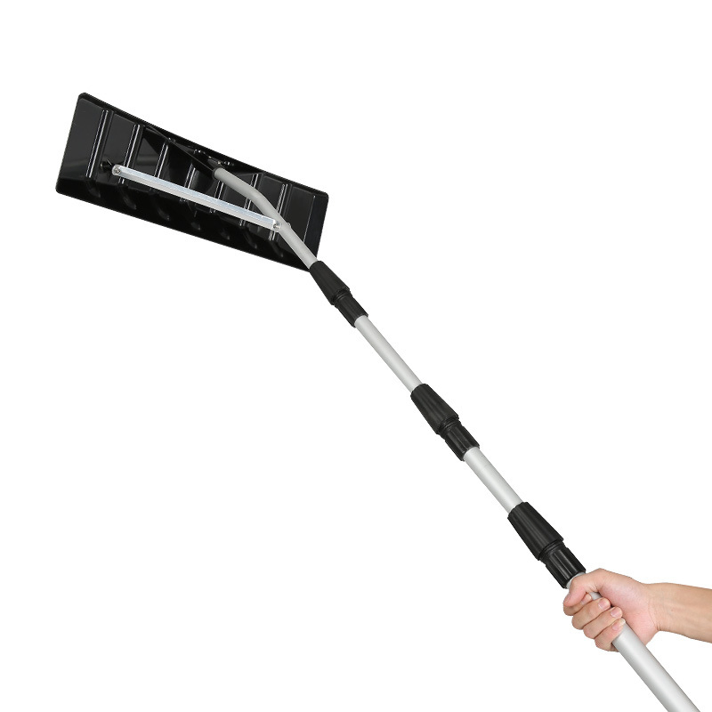 Snow Pusher, Snow Shovel for Snow Removing for Driveway, Sidewalk, Deck