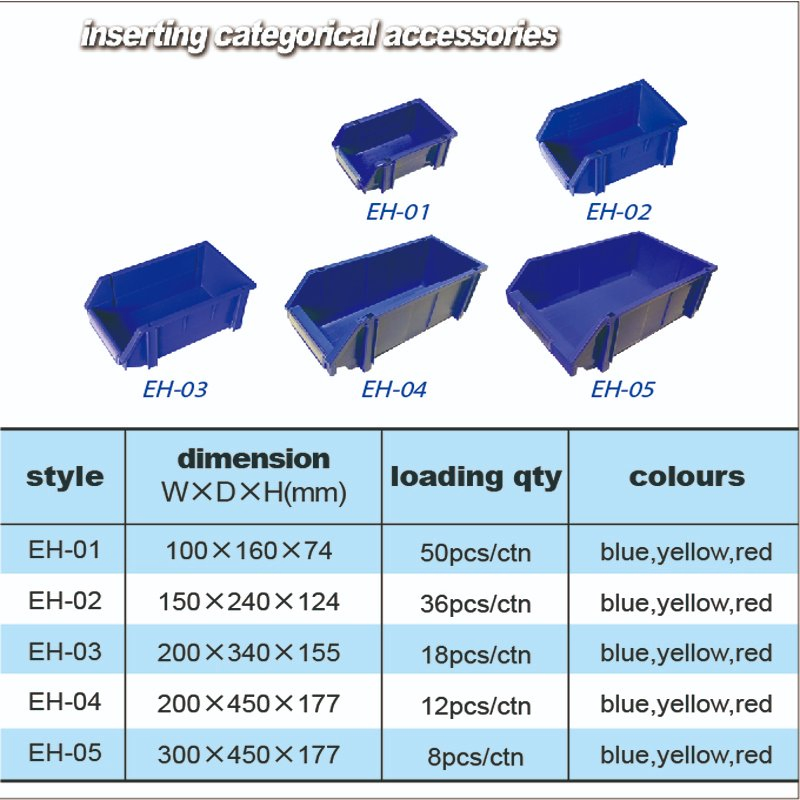 Back Bundle Plastic Workbin