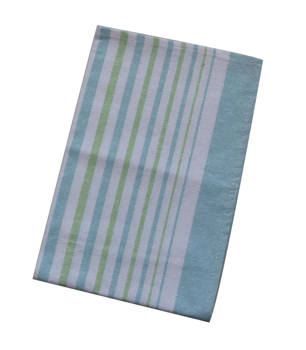 Factory Wholesale Yarn Dyed Striped Kitchen Dish Towels Cotton Dish Cloths