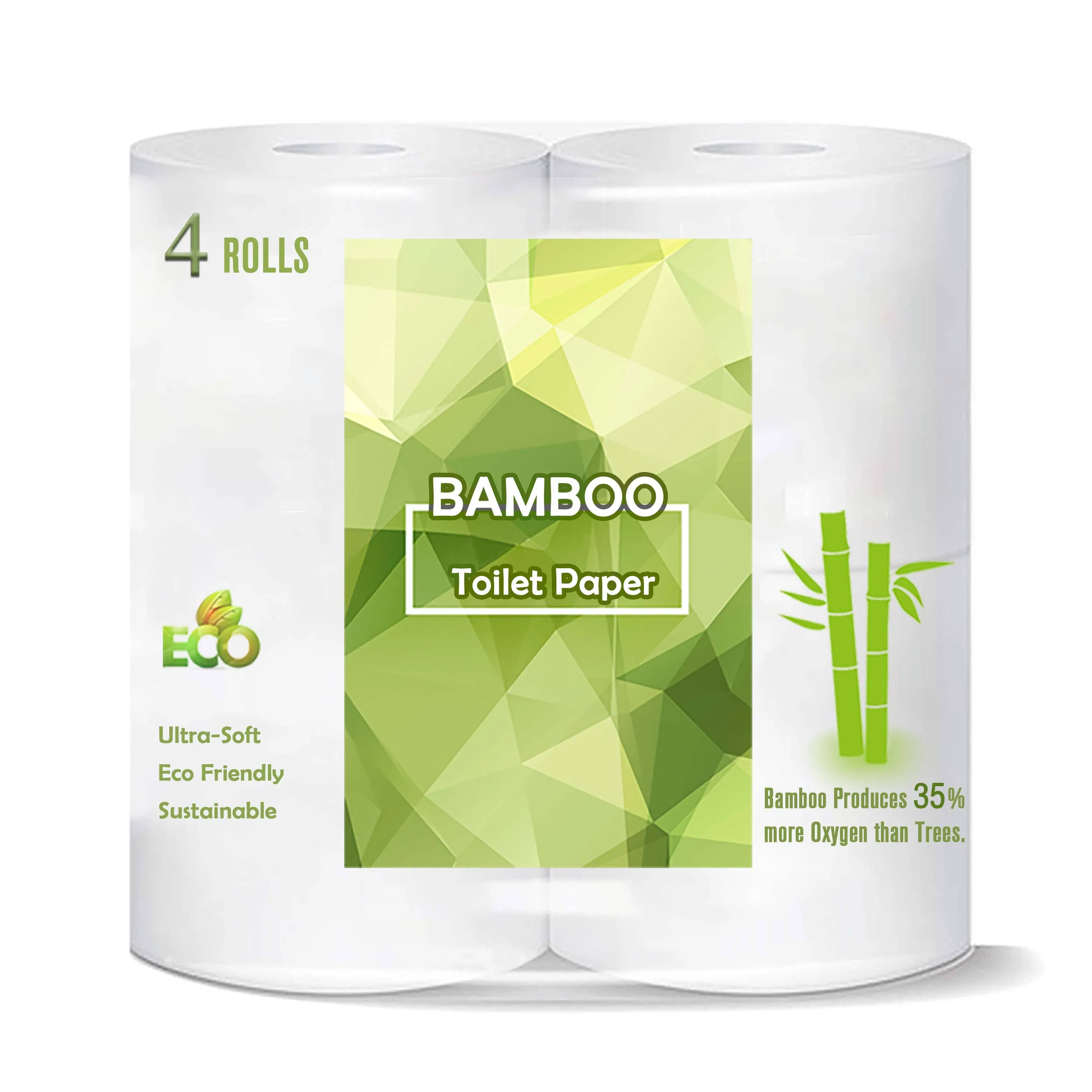 Wholesale Hygienic Bamboo Toilet Jumbo Roll Tissue Paper for Bathroom Ultra Strong Clean Touch Afot