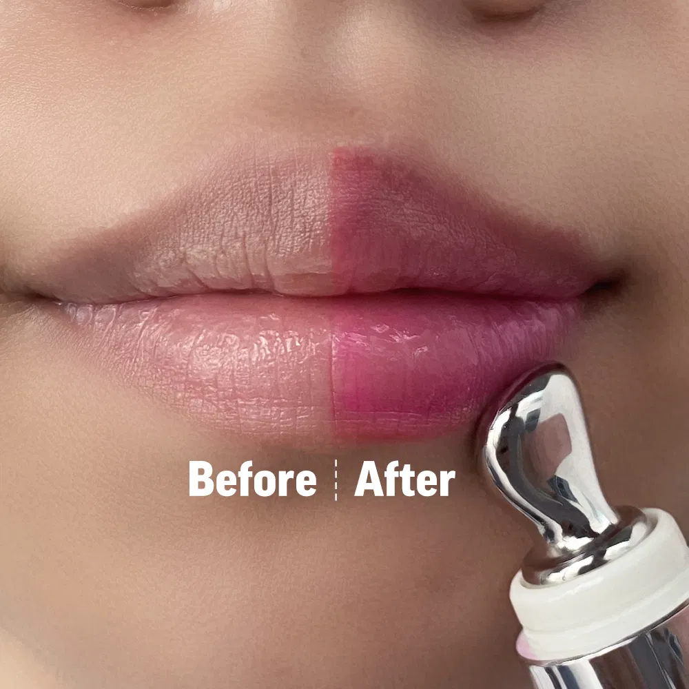 Private Label Red Lip Cream Vegan Lip Moisturizing Color-Changong Lip Balm