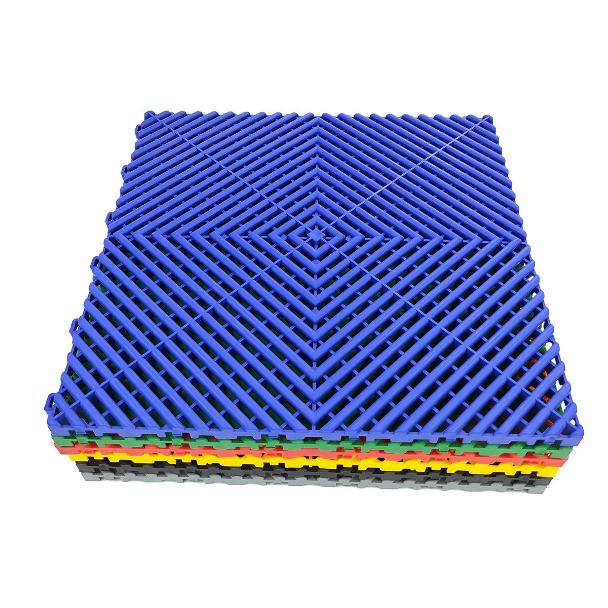 Экопол для гаража 18мм, противоскользящий, модульный