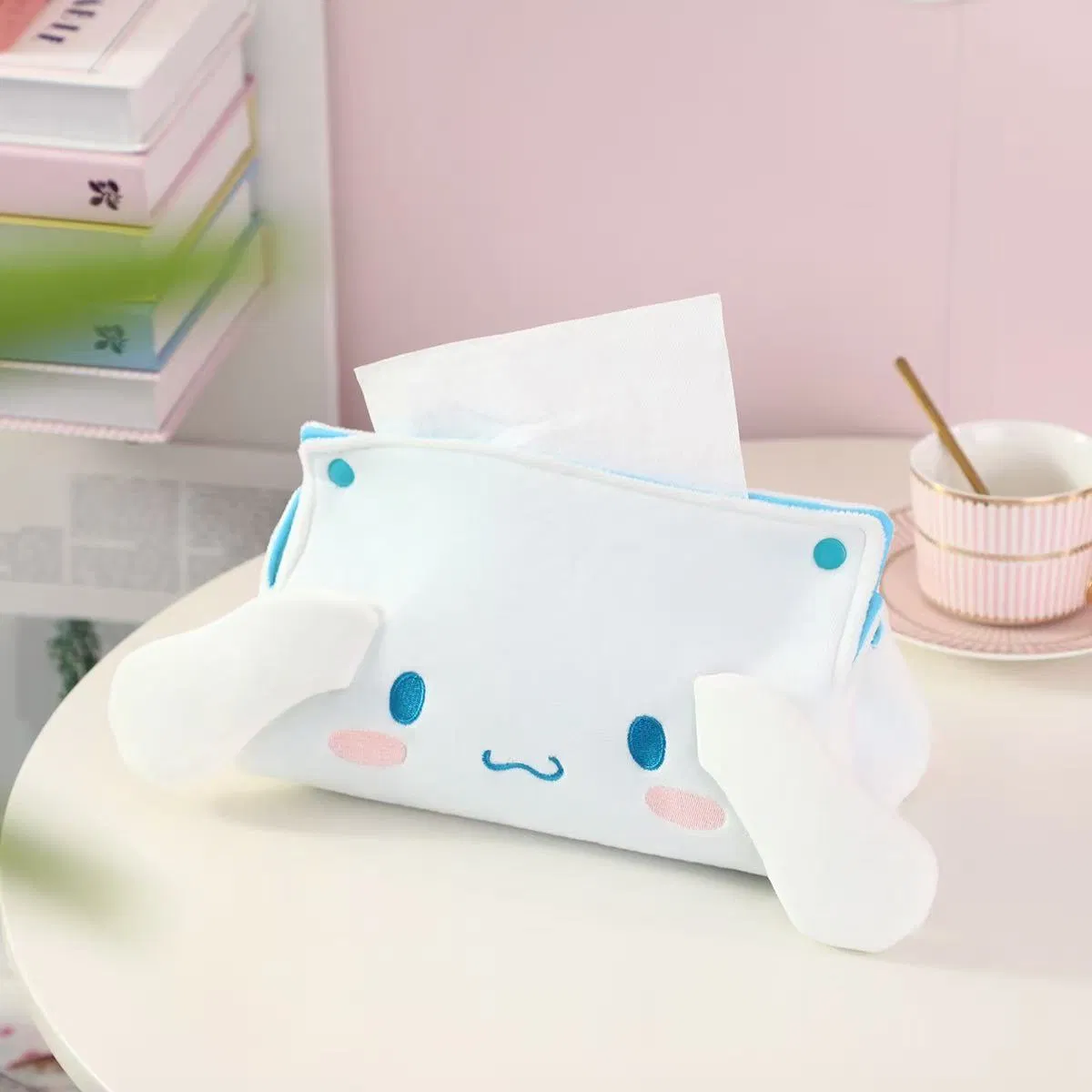 Hot Products Plush Animal Cartoon Tissue Box for Car Decoration