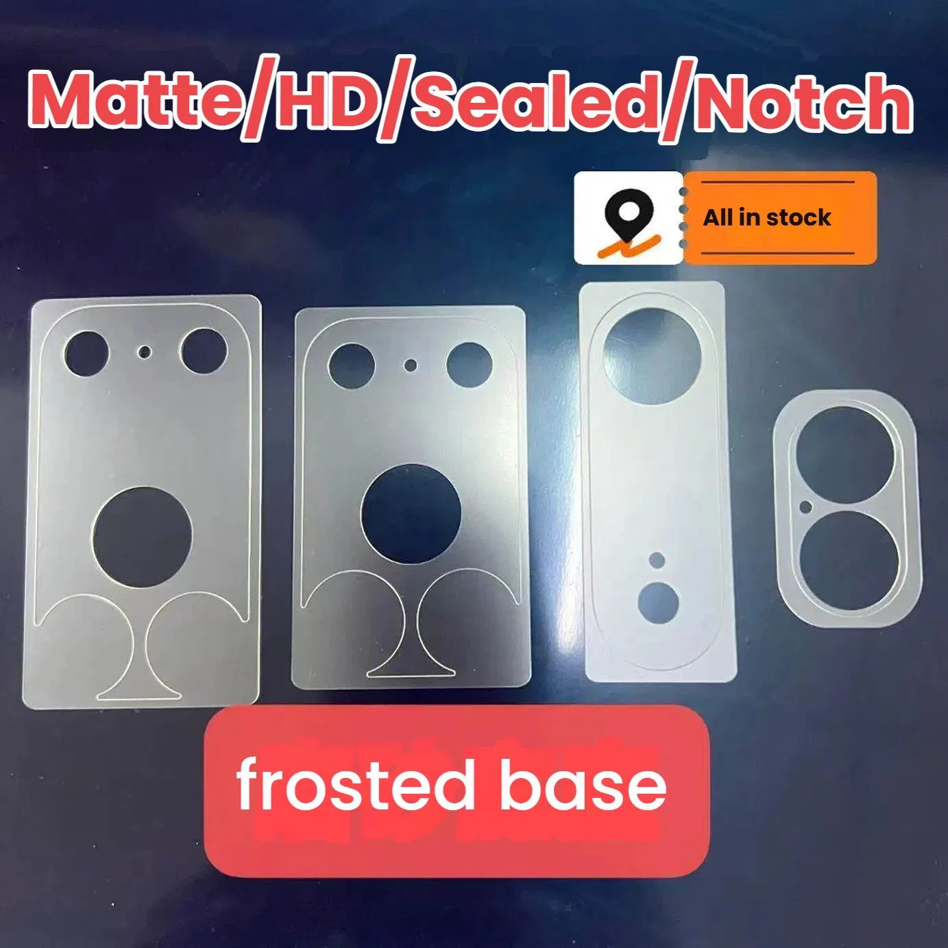 High Quality HD Matte Hydrogel Soft Lens Protector Film Anti-Fingerprint Anti-Static Lens Protector Base for iPhone 17 PRO Max