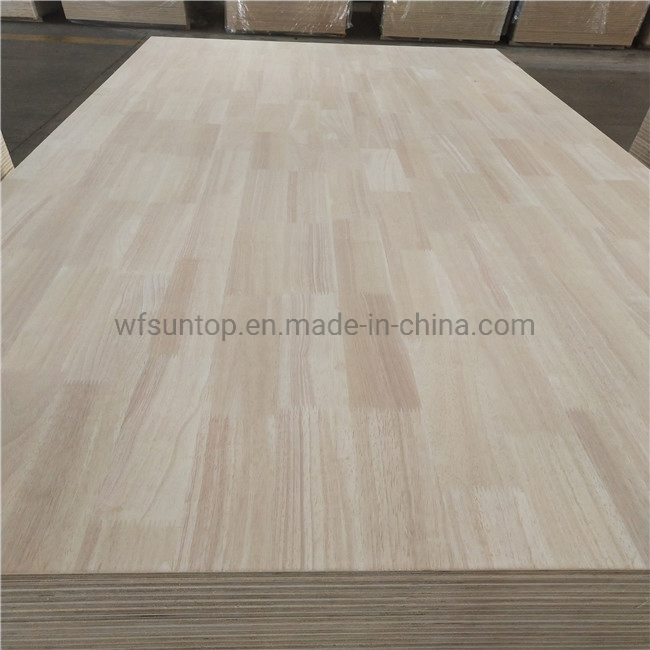 1220*2440*15mm 18mm 24mm 30mm Radiata Pine Finger Jointed Wood Board Rubberwood Finger Joint Laminated Board for Furniture