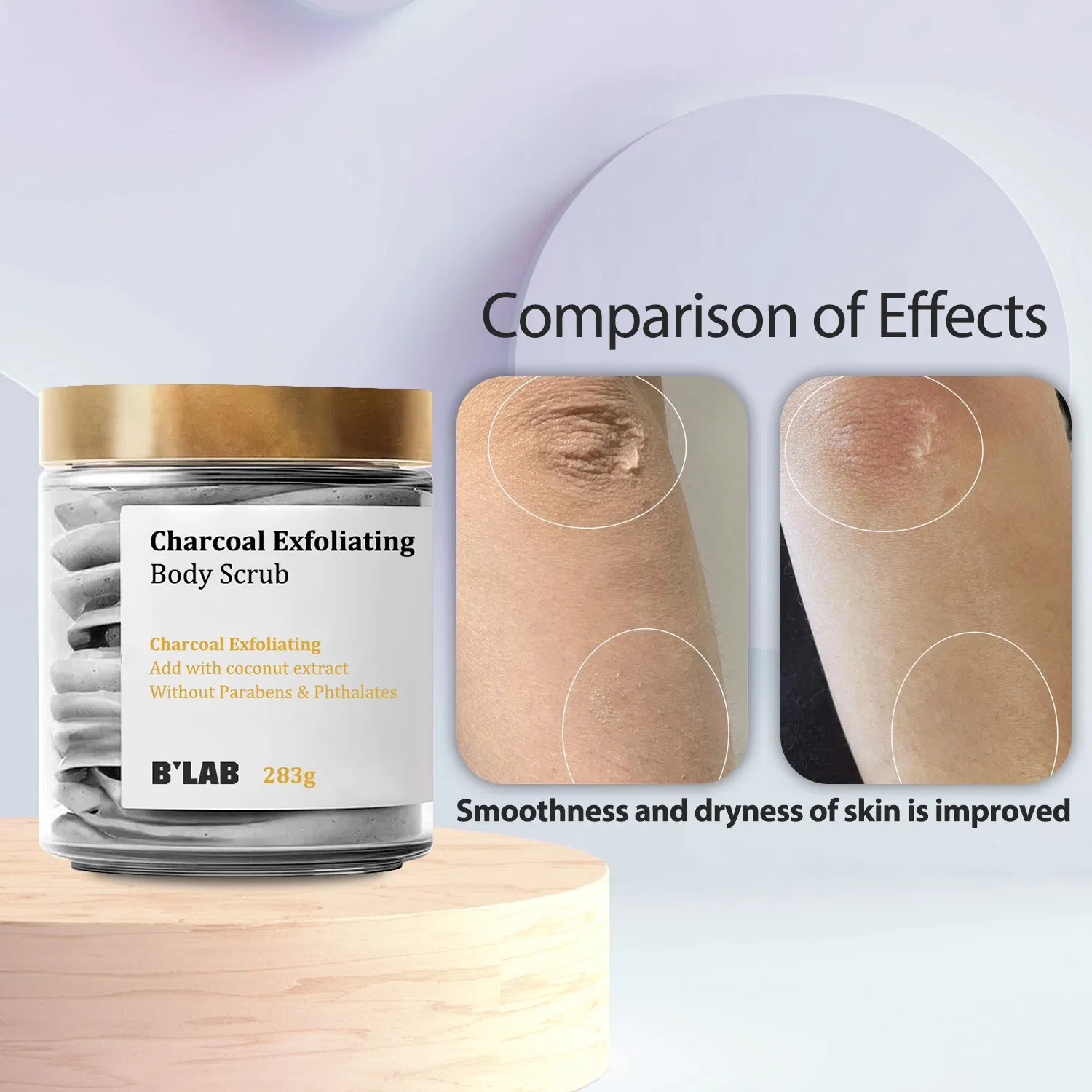 Private Label Factory Price Deep Cleansing Smoothing and Nourishing Scrub for Body