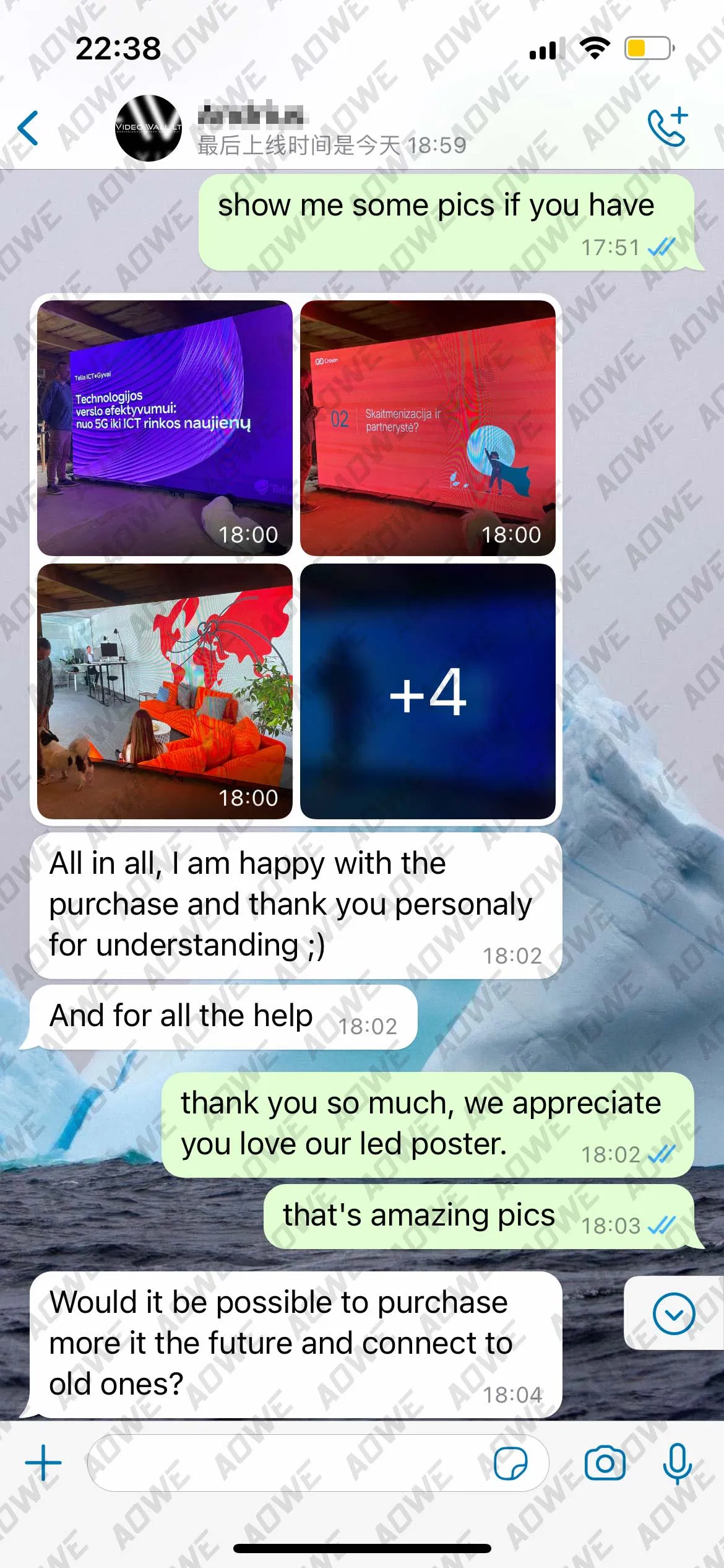 Aow Premium LED Digital Display Board for Football Basketball Field