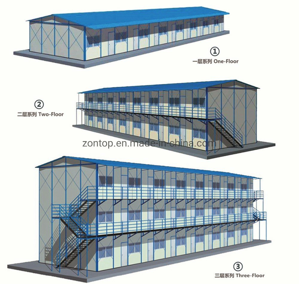 China Low Cost Light Steel Prefab Garage House
