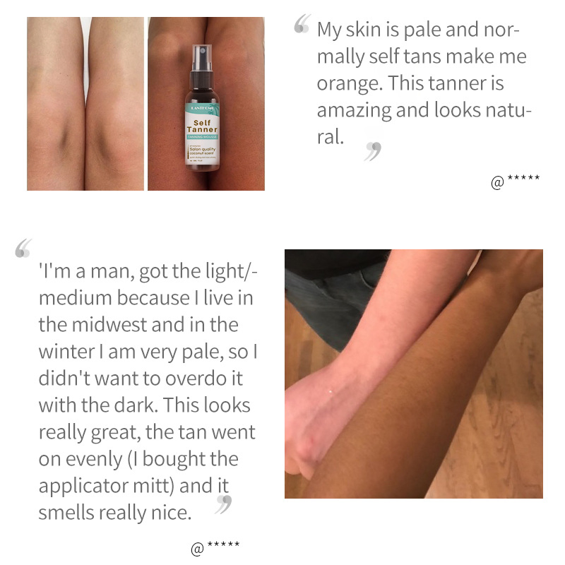 Beauty Cosmetics Skin Care Bronze Tone Self Tanner Tanning Water Tanning Spray