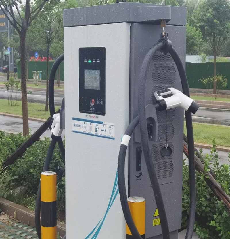 Spring Loaded Cord Retractor with Auto Stop Ratchet Lock for EV Charger and Fuel Hose Cable Management