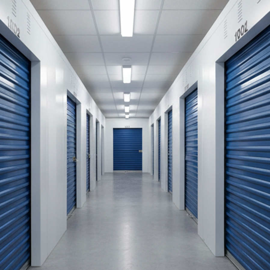 Weatherproof Manual Roll up Door for Outdoor Storage Sites