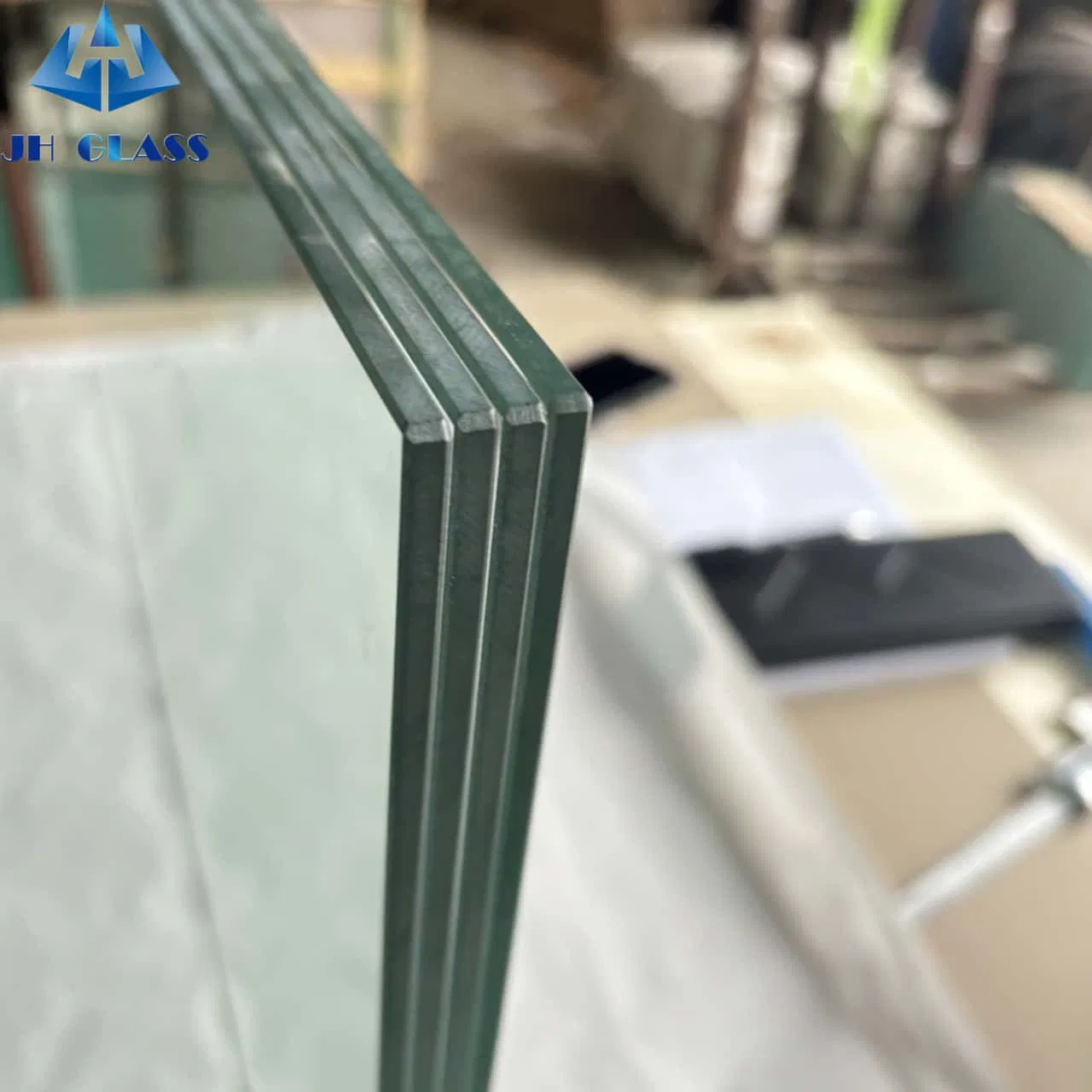 Large-Size Anti-Impact Strengthened Glass - Secure for Bank Windows & Partitions