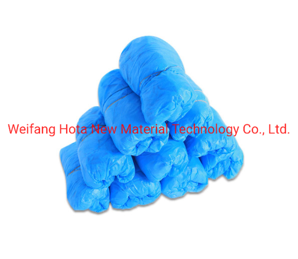 High Quality Washable Antistatic Reusable Antislip Cleanroom ESD Polyester Shoe Cover