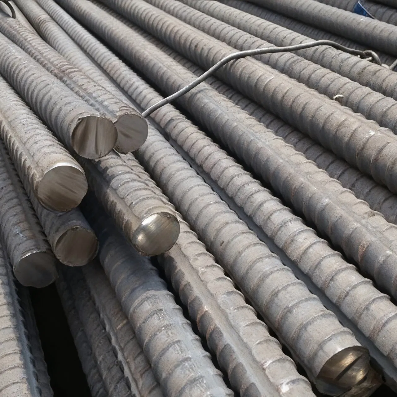 High Strength Fully Threaded Steel Bar for Bridge, Tunnel and Road Construction