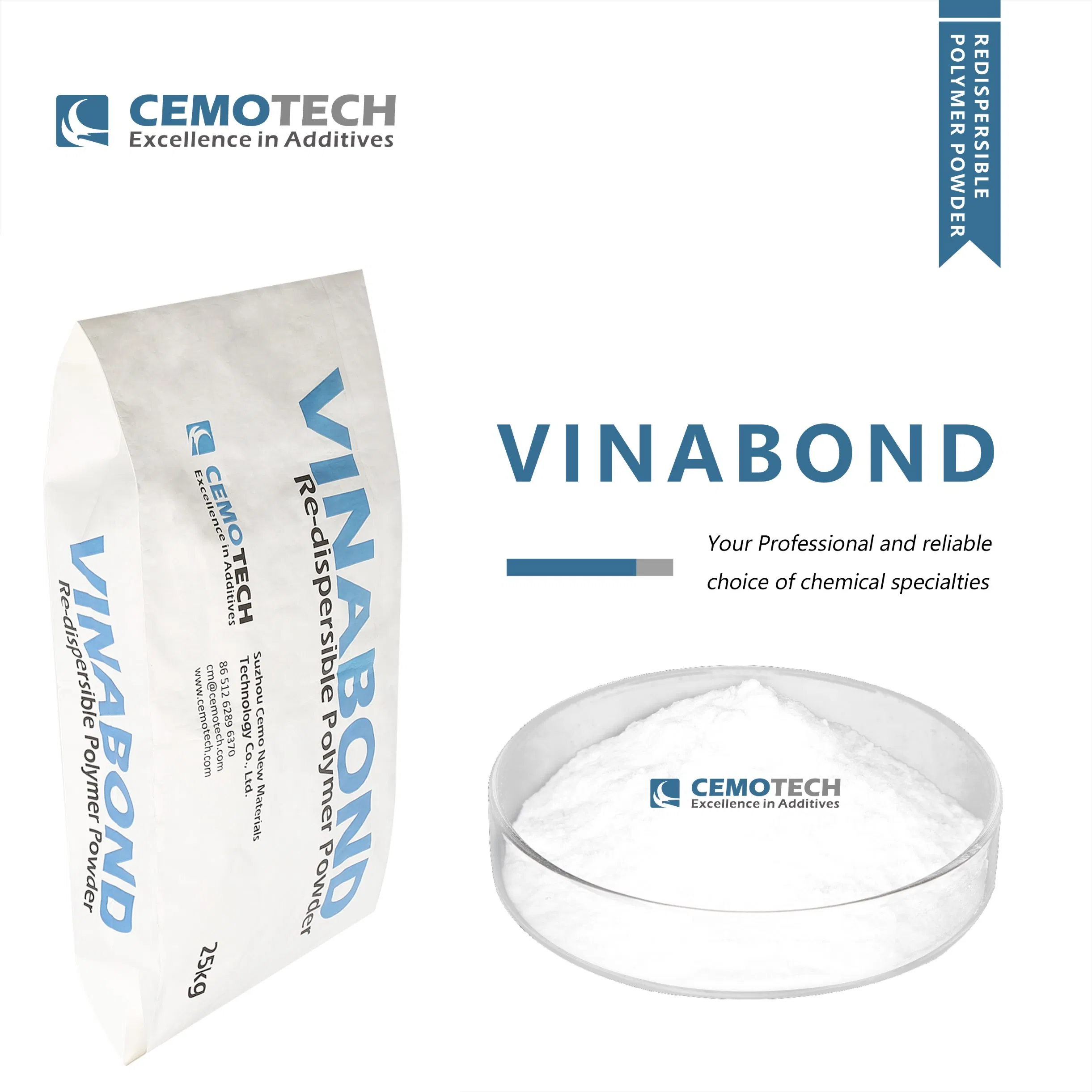 Vae Based Redispersible Polymer Powder Rdp Emulsion Powder for Waterproof Mortar Flexible