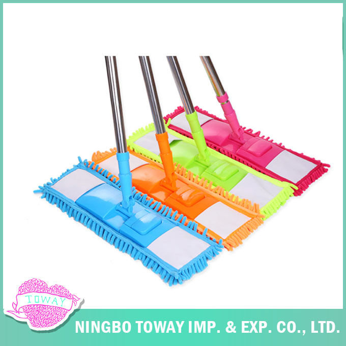 Wholesale Microfiber Chenille Kitchen Cleaning Floor Flat Mop
