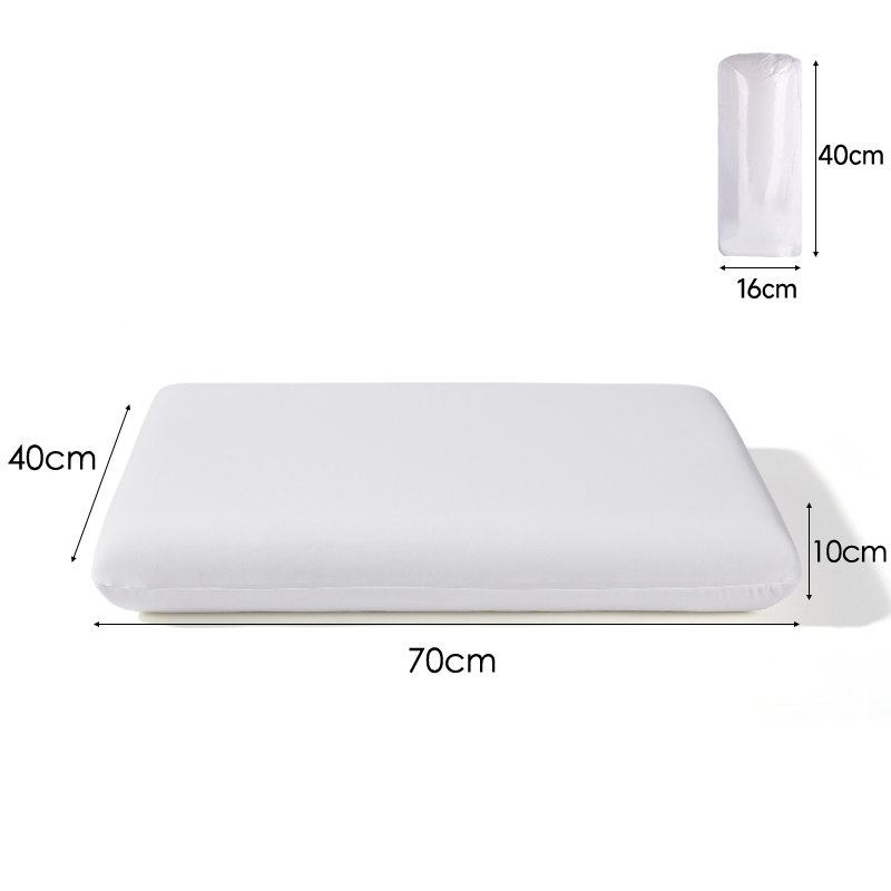 High Quality Customized Logo Luxury White Cotton Hotel Memory Foam Pillow