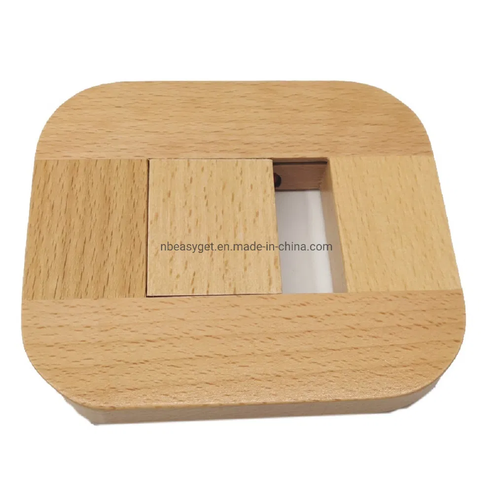 Kids Wooden Maze Ball Game Flat Magic Cube Unlock Puzzles Esg17551