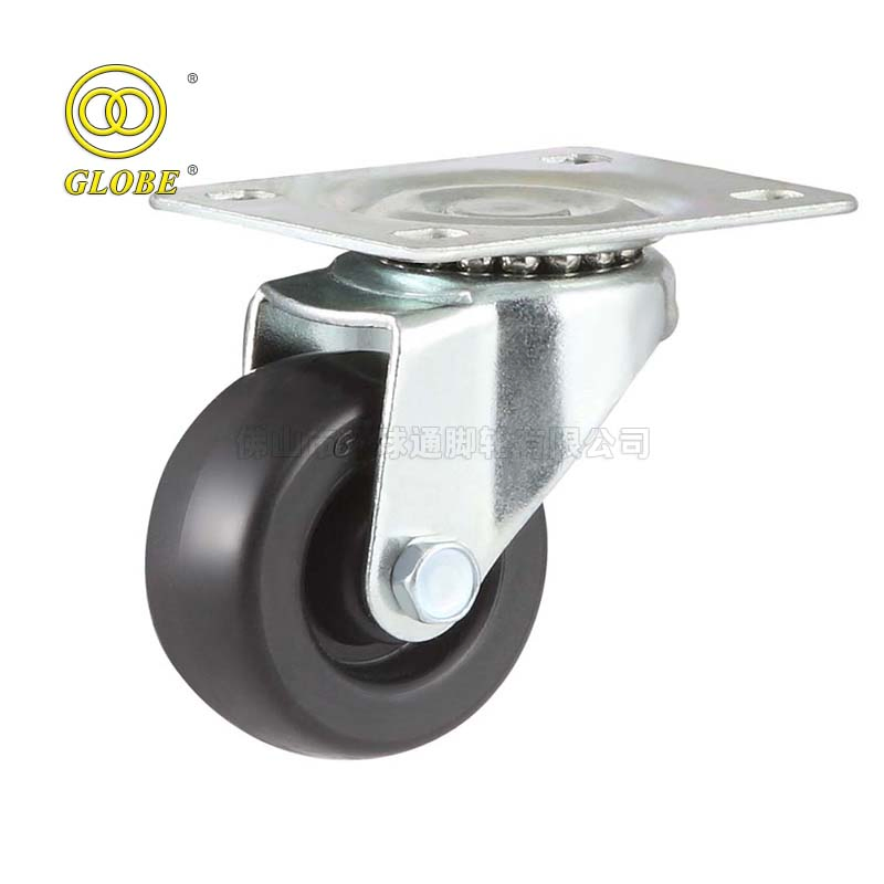 Threaded Stem Installation Swivel Wheel Caster for Small Carts Small Caster Truckle