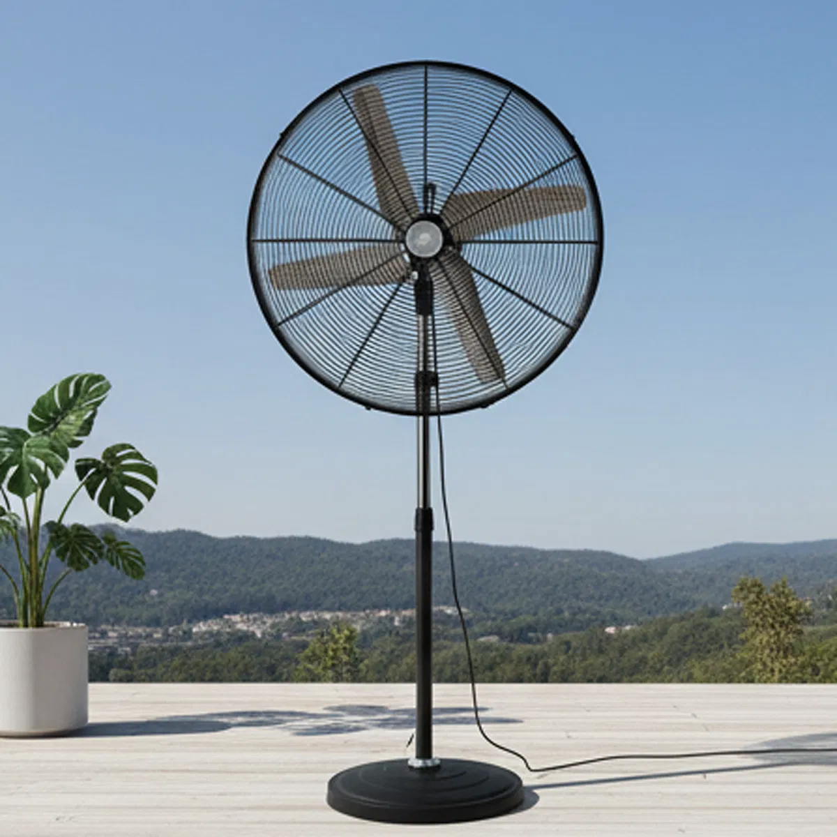 Промышленный вентилятор 30 дюймов, 220В, 50Гц