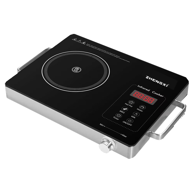 New Design Hot Sale Commercial 2000W Cooktop Slim Infrared Cooker