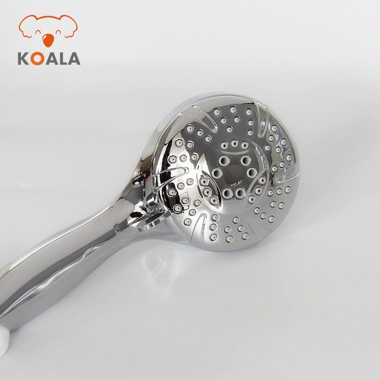 Premium Chrome Luxury Micro Bubble Shower Head with 5 Functions