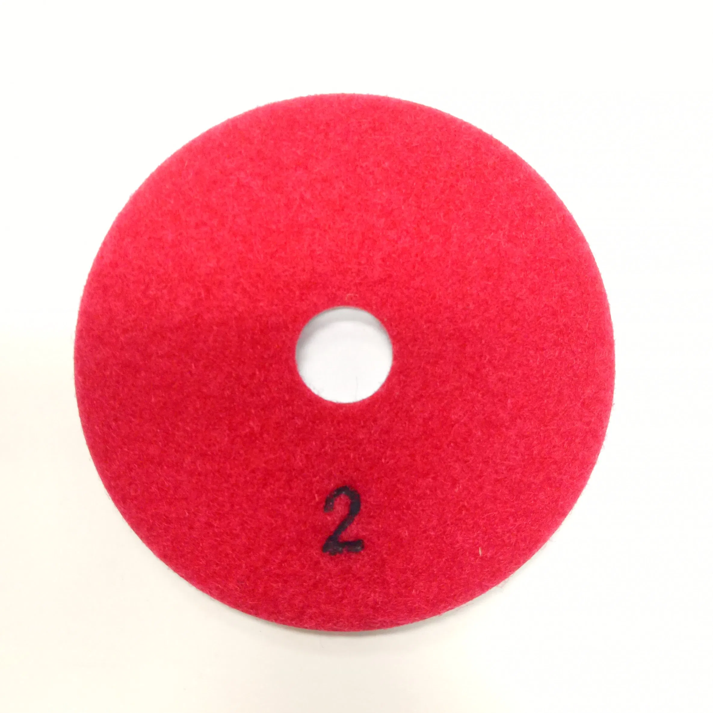 5 Steps Wet and Dry White Flexible Resin Diamond Floor Polishing Pads for Granite Marble
