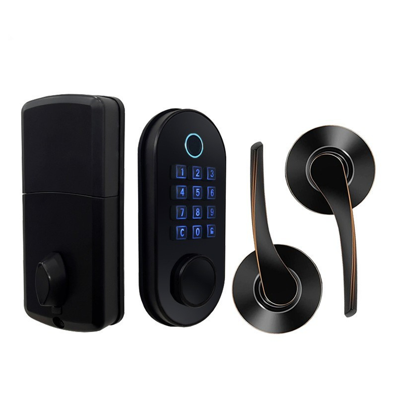 Hot Sale Password Electronic Tuya Smart Locks Digital Deadbolt Door Lock for Wooden Door