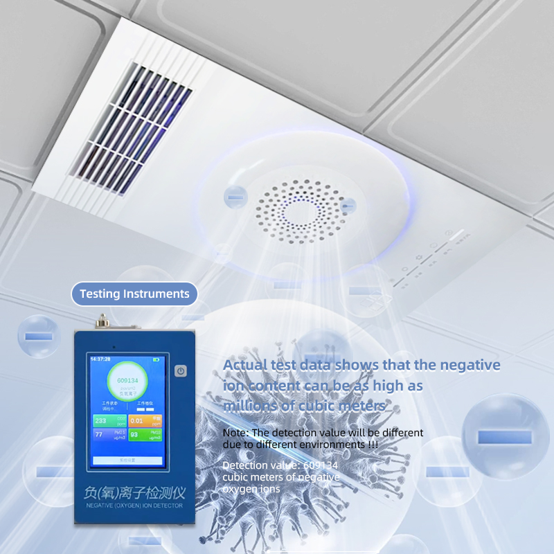 Compact Australia SAA Ceiling Bathroom Heater with Free Spare Parts