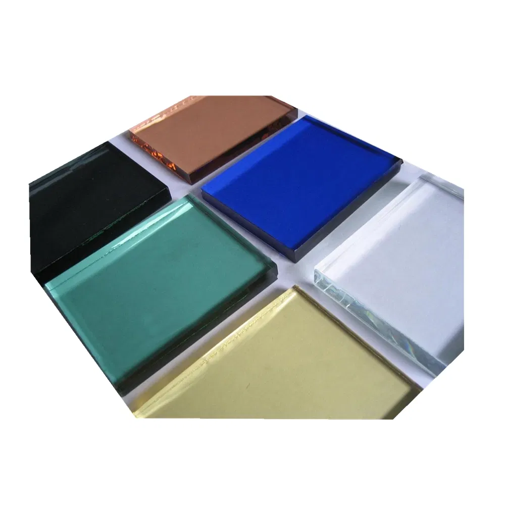 Factory Customized Blue Tinted Glass 2mm-10mm for Wall Deco