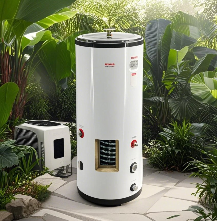 China Dimei 300 Liters Pressure Heat Pump Buffer Tank with Heat Exchanger Coil