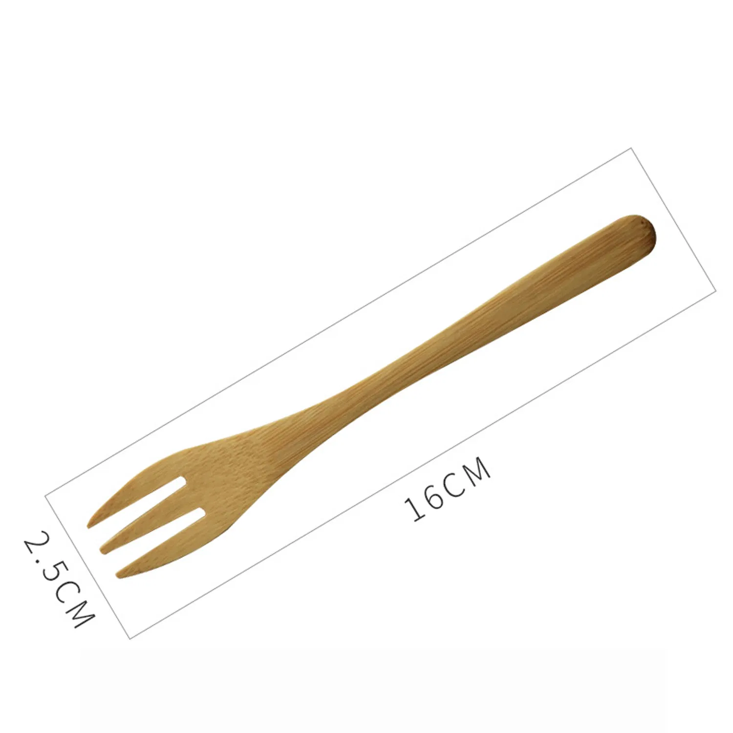 Wholesale Price Eco Friendly Reusable Bamboo Fork for Kitchen